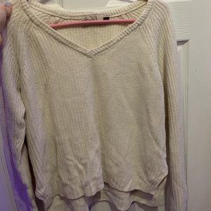Cream colored sweater